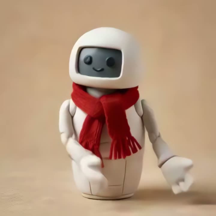 432×432 piksellik, sıkıştırma izli bir video Full HD'ye (1080×1080) yükseltildi. Topaz Video AI ile üretilen videodan bir kare.
