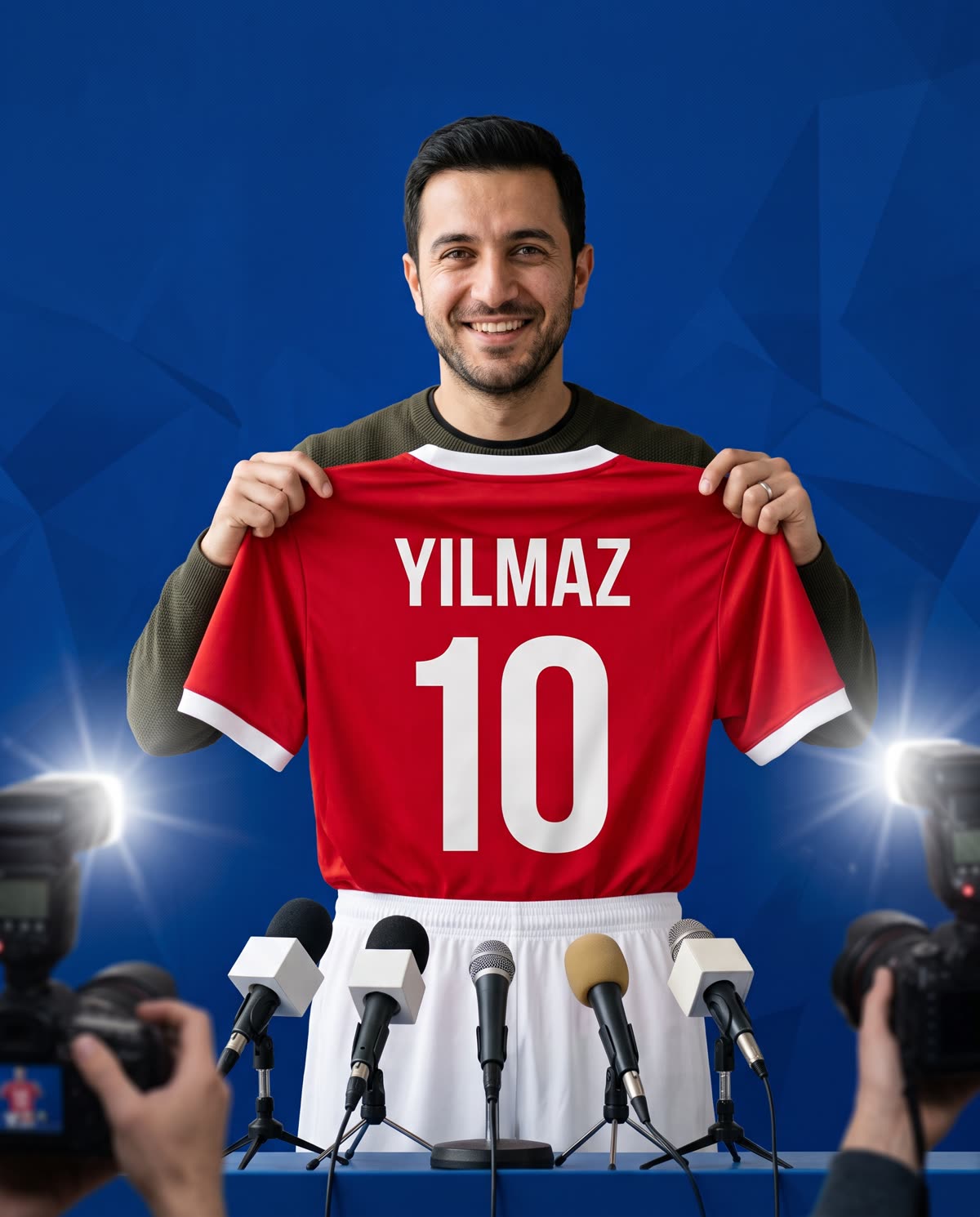 Transfer imza töreni örneği