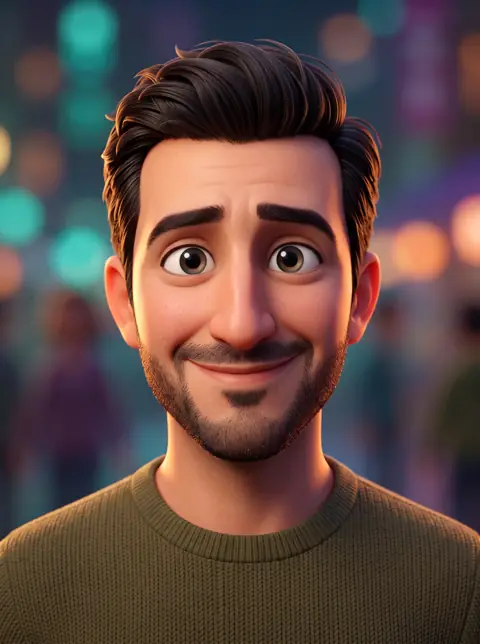Animasyon filmi karakterin örneği