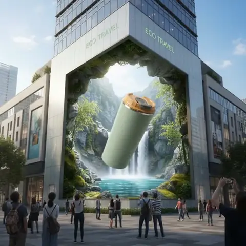 Dev 3B reklam ekranı örneği