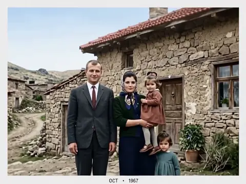 Eski fotoğrafı onar ve canlandır örneği