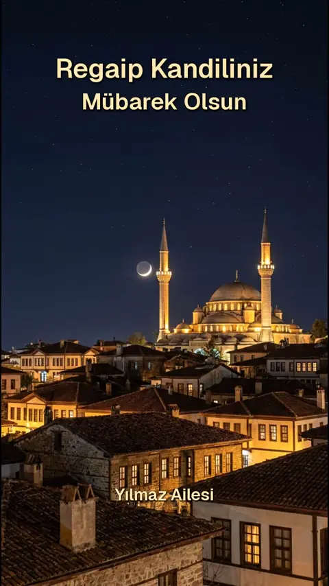 Kandil tebrik videosu örneği