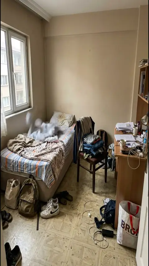 Önce / sonra: oda dönüşümü örneği