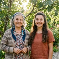 Sarılma şablonuna yüklenen örnek fotoğraf